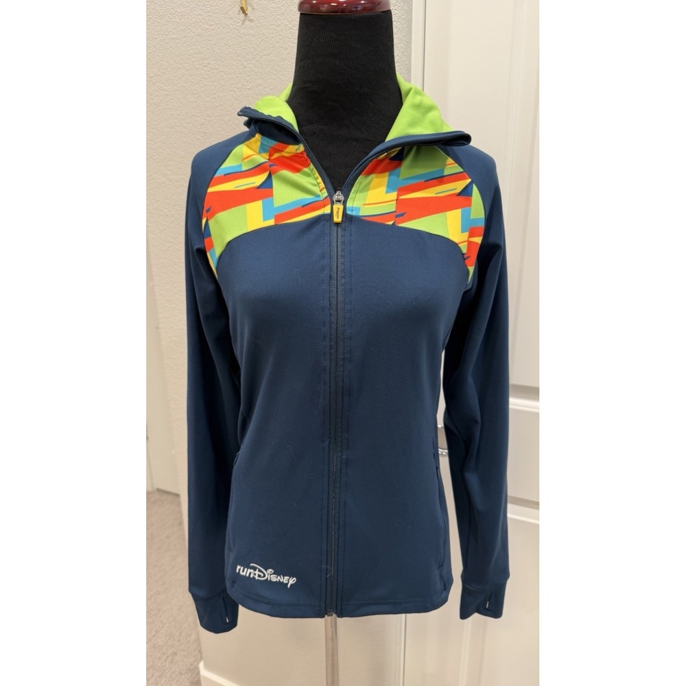 Disney 2025 Half Marathon Weekend Navy Blue Hoodie Jacket Run Disney XS